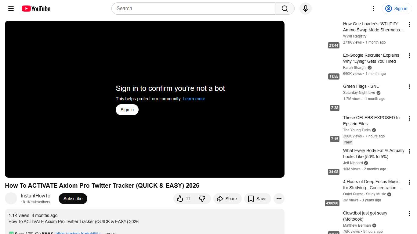 How To ACTIVATE Axiom Pro Twitter Tracker (QUICK & EASY) 2026 - YouTube