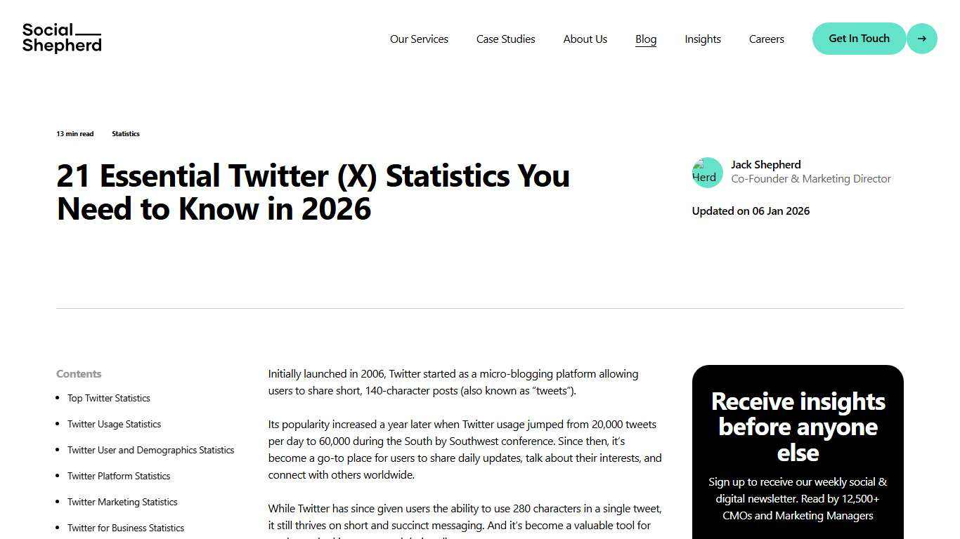 21 Essential Twitter (X) Statistics You Need to Know in 2026