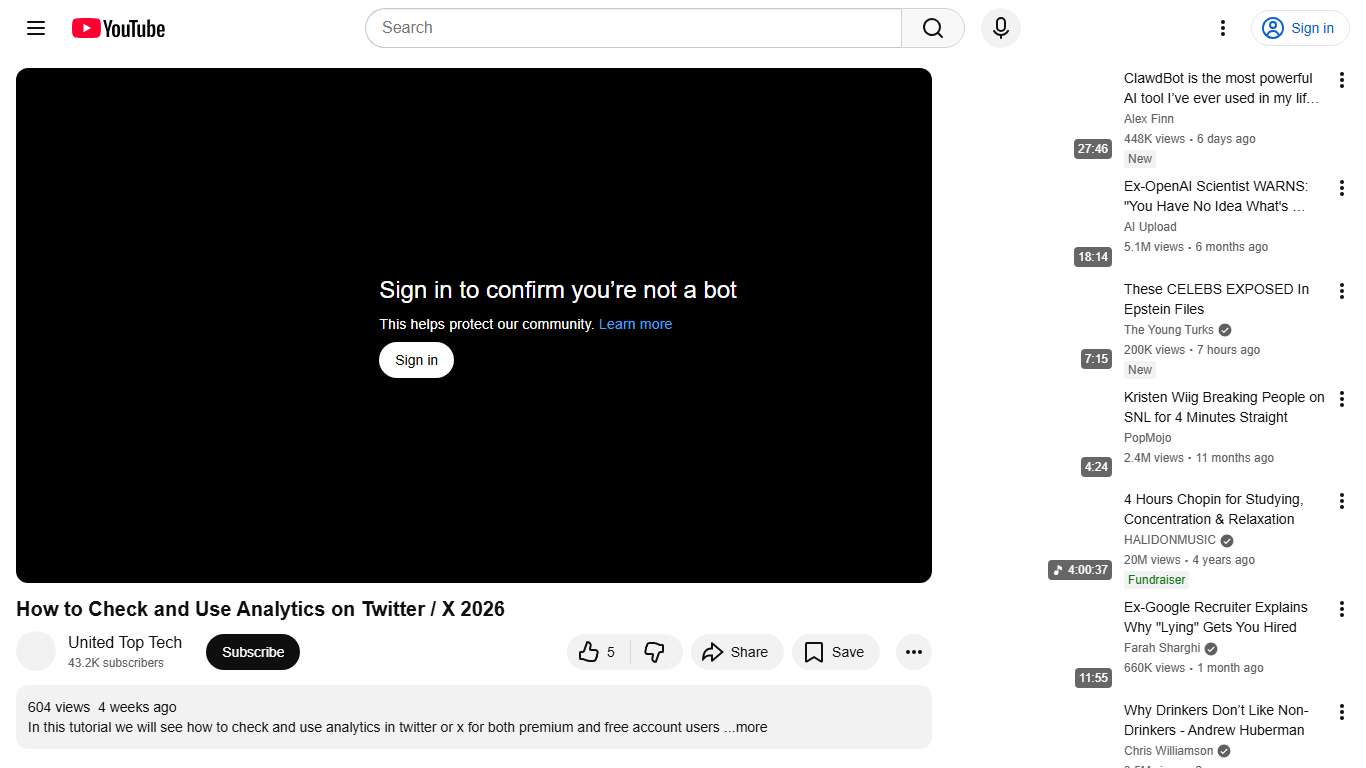 How to Check and Use Analytics on Twitter / X 2026 - YouTube